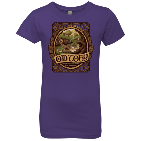 T-Shirts Purple Rush / YXS Old Toby Girls Premium T-Shirt