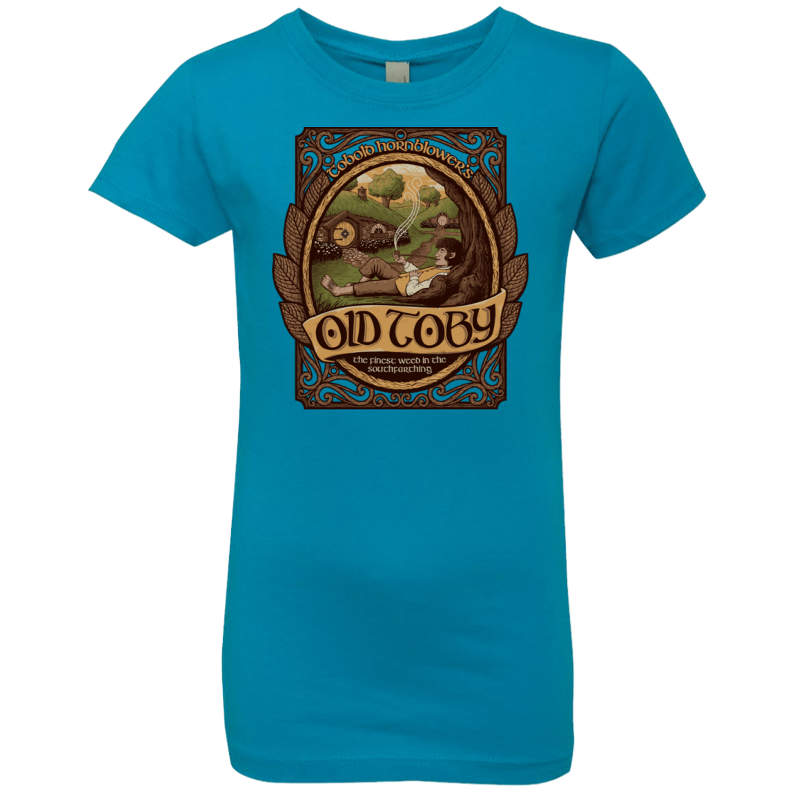 T-Shirts Turquoise / YXS Old Toby Girls Premium T-Shirt