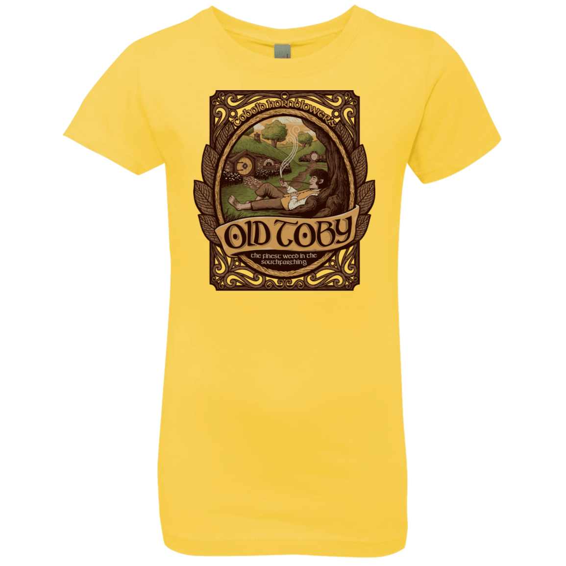 T-Shirts Vibrant Yellow / YXS Old Toby Girls Premium T-Shirt