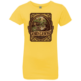 T-Shirts Vibrant Yellow / YXS Old Toby Girls Premium T-Shirt