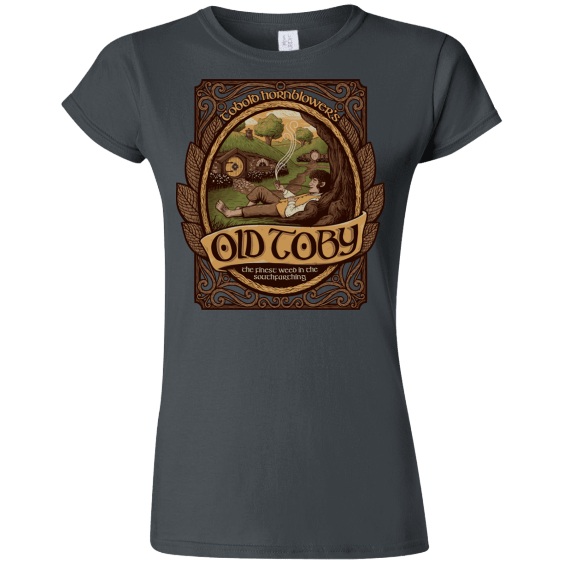 T-Shirts Charcoal / S Old Toby Junior Slimmer-Fit T-Shirt