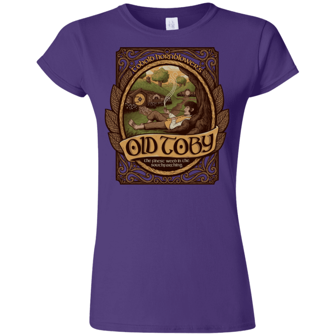 T-Shirts Purple / S Old Toby Junior Slimmer-Fit T-Shirt