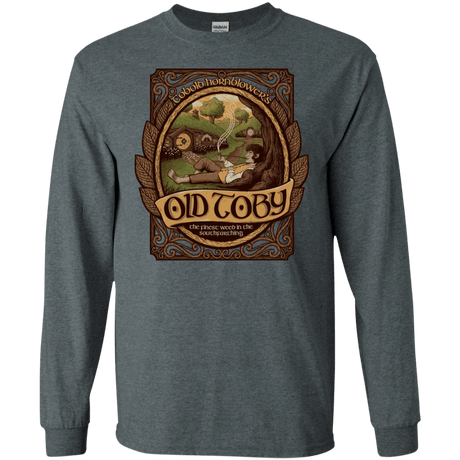 T-Shirts Dark Heather / S Old Toby Men's Long Sleeve T-Shirt