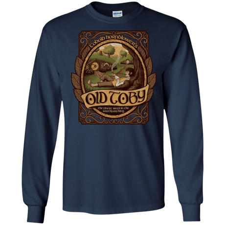 T-Shirts Navy / S Old Toby Men's Long Sleeve T-Shirt