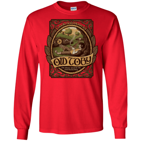 T-Shirts Red / S Old Toby Men's Long Sleeve T-Shirt