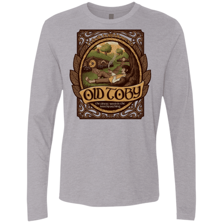 T-Shirts Heather Grey / S Old Toby Men's Premium Long Sleeve