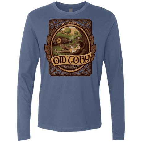 T-Shirts Indigo / S Old Toby Men's Premium Long Sleeve