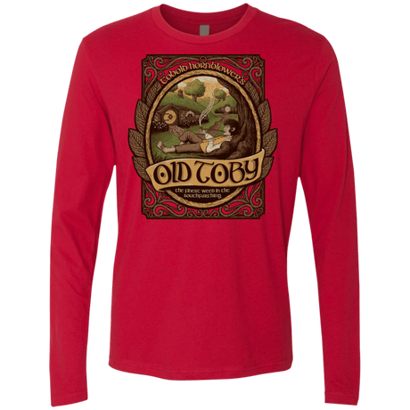 T-Shirts Red / S Old Toby Men's Premium Long Sleeve