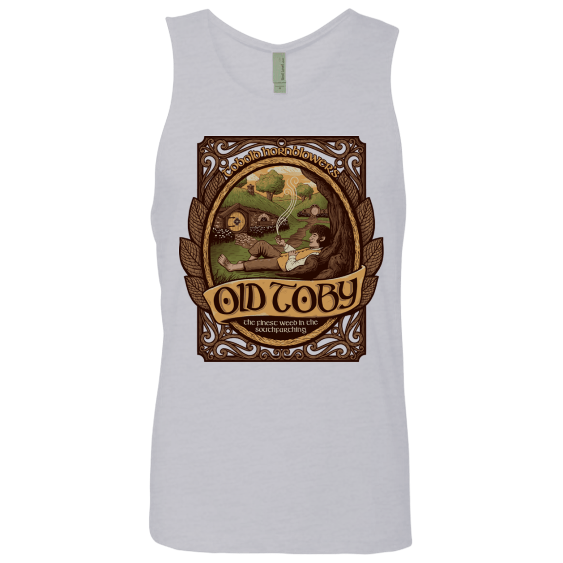 T-Shirts Heather Grey / S Old Toby Men's Premium Tank Top