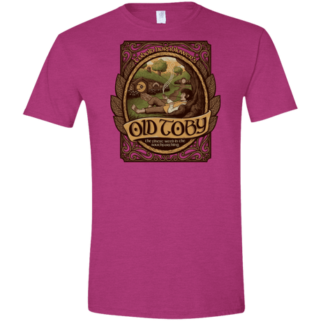 T-Shirts Antique Heliconia / S Old Toby Men's Semi-Fitted Softstyle