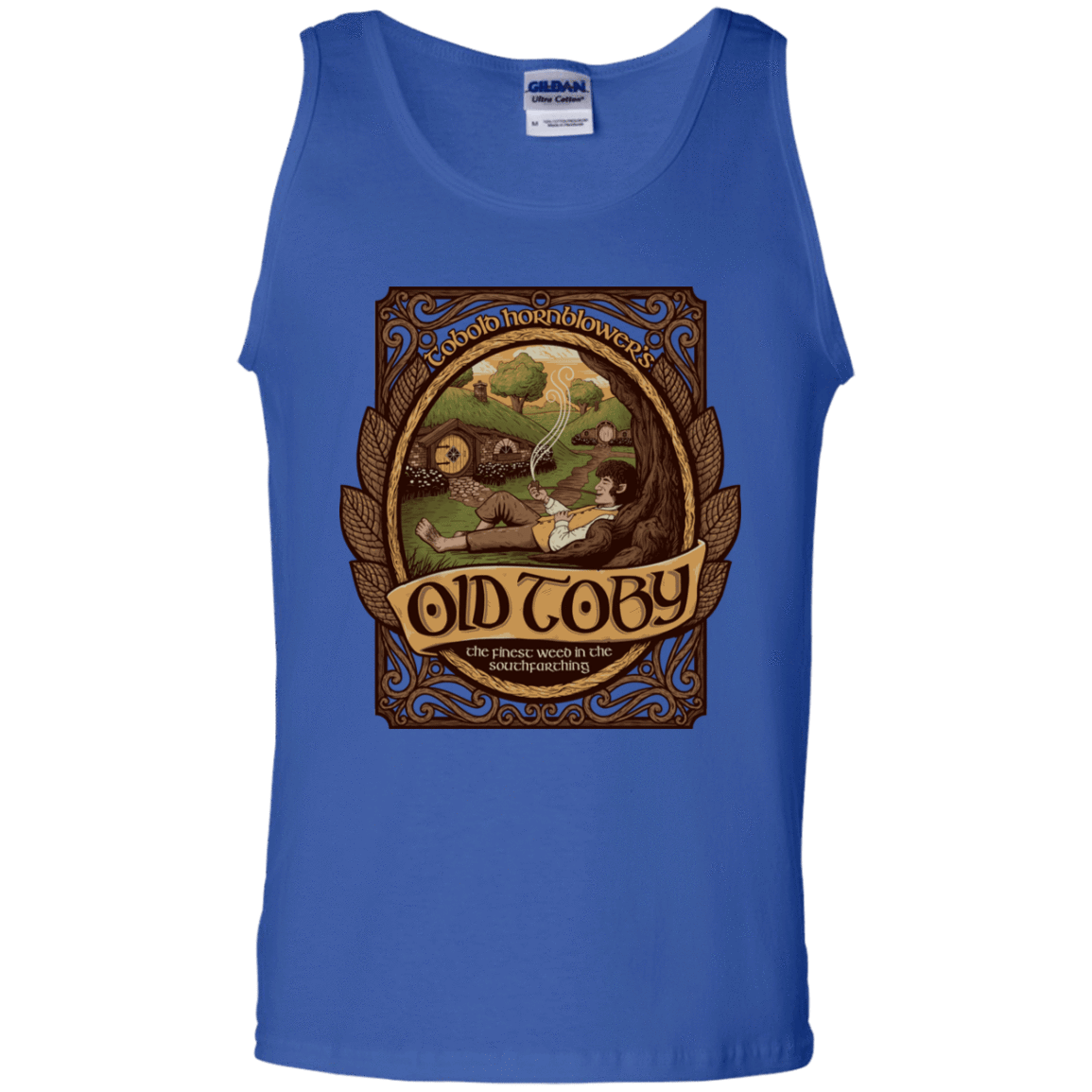 T-Shirts Royal / S Old Toby Men's Tank Top