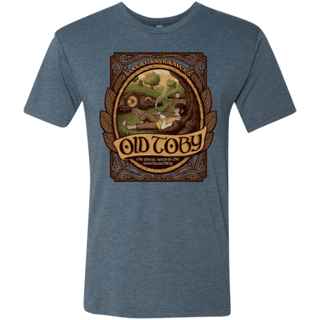 T-Shirts Indigo / S Old Toby Men's Triblend T-Shirt