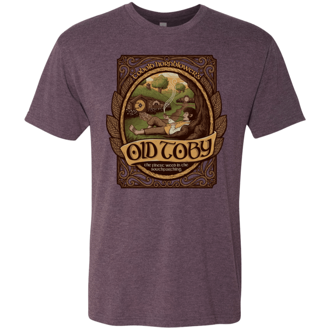 T-Shirts Vintage Purple / S Old Toby Men's Triblend T-Shirt