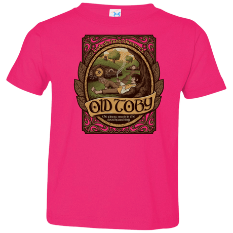 T-Shirts Hot Pink / 2T Old Toby Toddler Premium T-Shirt