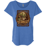 T-Shirts Vintage Royal / X-Small Old Toby Triblend Dolman Sleeve