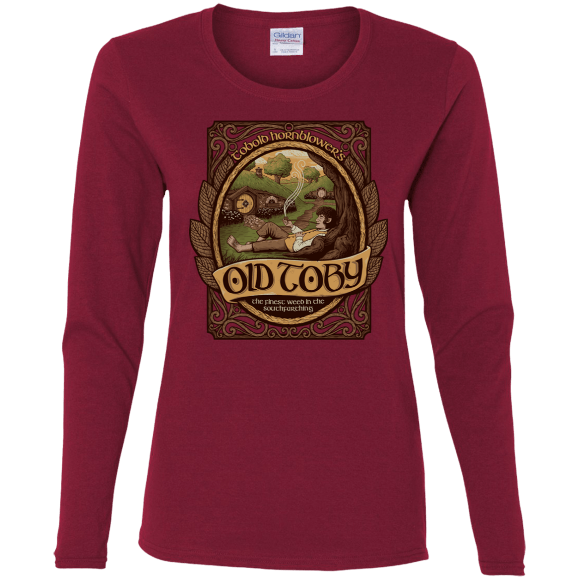 T-Shirts Cardinal / S Old Toby Women's Long Sleeve T-Shirt