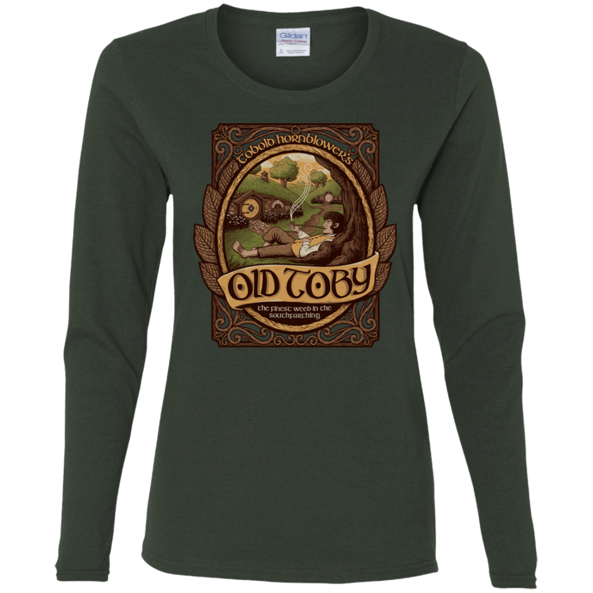 T-Shirts Forest / S Old Toby Women's Long Sleeve T-Shirt