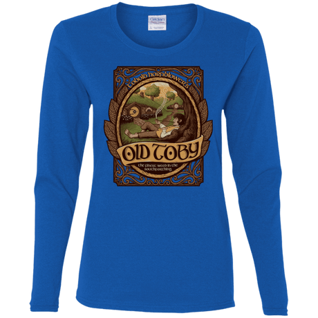 T-Shirts Royal / S Old Toby Women's Long Sleeve T-Shirt