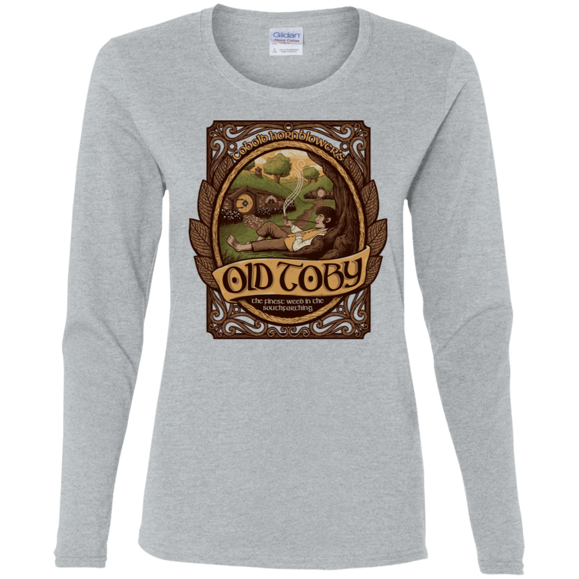 T-Shirts Sport Grey / S Old Toby Women's Long Sleeve T-Shirt