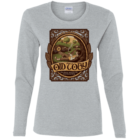 T-Shirts Sport Grey / S Old Toby Women's Long Sleeve T-Shirt