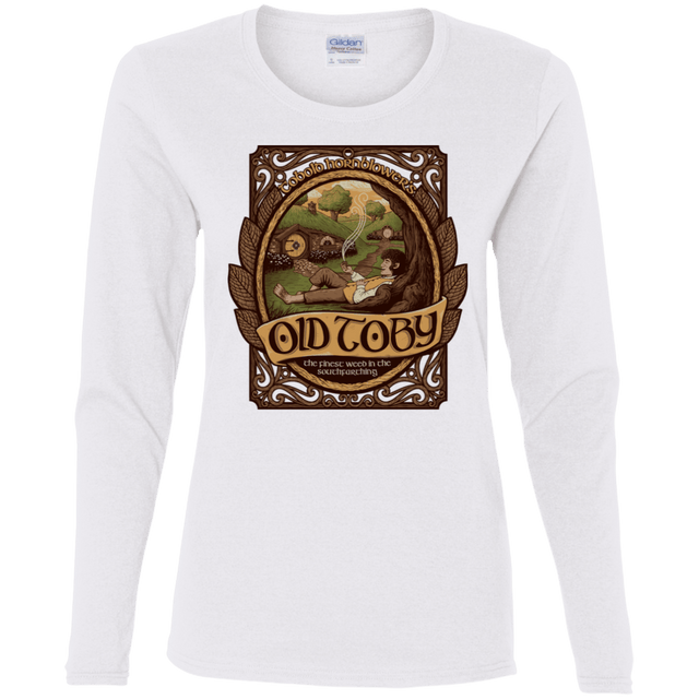 T-Shirts White / S Old Toby Women's Long Sleeve T-Shirt