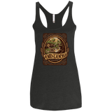 T-Shirts Vintage Black / X-Small Old Toby Women's Triblend Racerback Tank