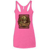 T-Shirts Vintage Pink / X-Small Old Toby Women's Triblend Racerback Tank