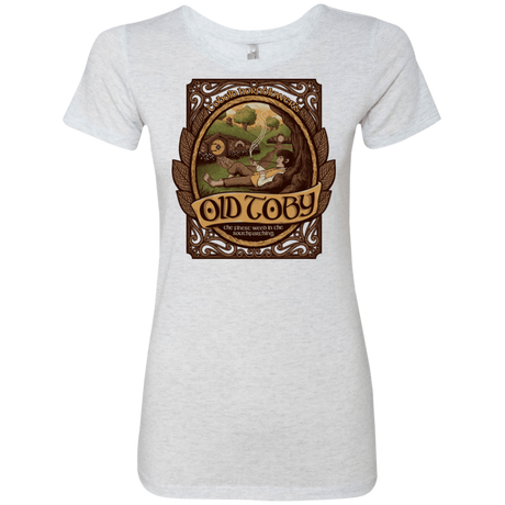 T-Shirts Heather White / S Old Toby Women's Triblend T-Shirt