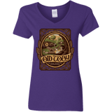 T-Shirts Purple / S Old Toby Women's V-Neck T-Shirt