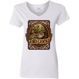 T-Shirts White / S Old Toby Women's V-Neck T-Shirt