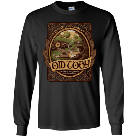 T-Shirts Black / YS Old Toby Youth Long Sleeve T-Shirt