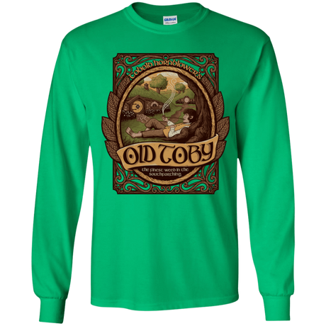 T-Shirts Irish Green / YS Old Toby Youth Long Sleeve T-Shirt