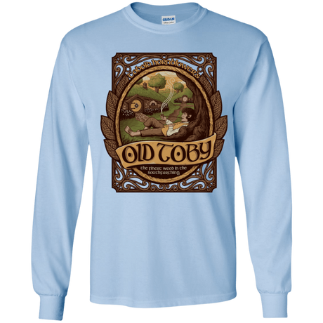 T-Shirts Light Blue / YS Old Toby Youth Long Sleeve T-Shirt