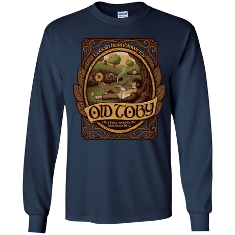 T-Shirts Navy / YS Old Toby Youth Long Sleeve T-Shirt