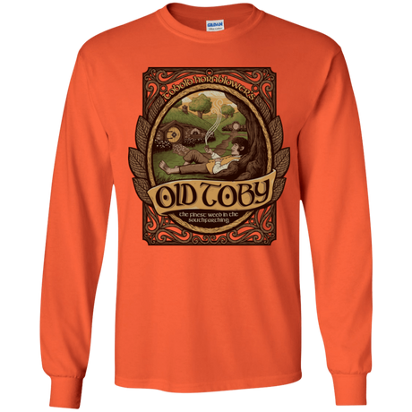 T-Shirts Orange / YS Old Toby Youth Long Sleeve T-Shirt