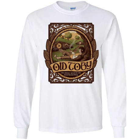 T-Shirts White / YS Old Toby Youth Long Sleeve T-Shirt