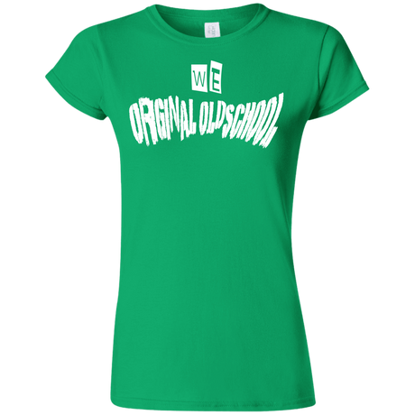 T-Shirts Irish Green / S Oldschool Junior Slimmer-Fit T-Shirt