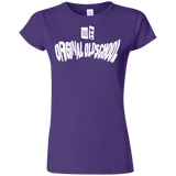 T-Shirts Purple / S Oldschool Junior Slimmer-Fit T-Shirt