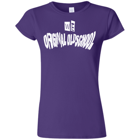 T-Shirts Purple / S Oldschool Junior Slimmer-Fit T-Shirt