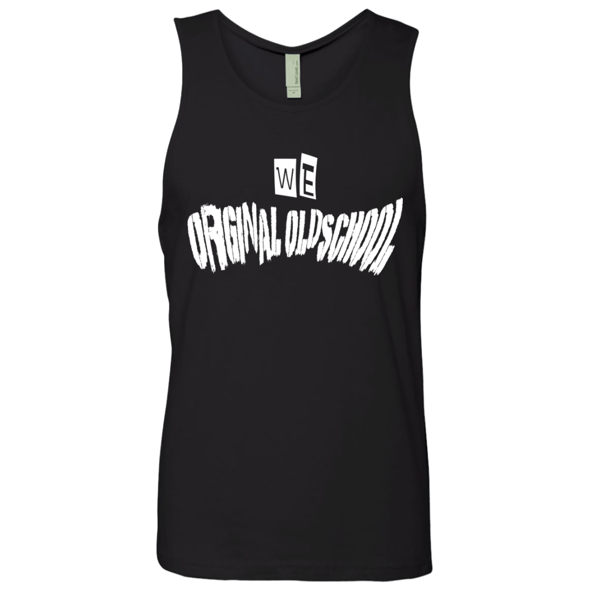 T-Shirts Black / S Oldschool Men's Premium Tank Top