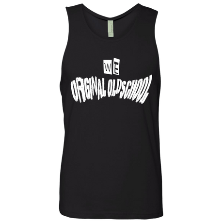 T-Shirts Black / S Oldschool Men's Premium Tank Top