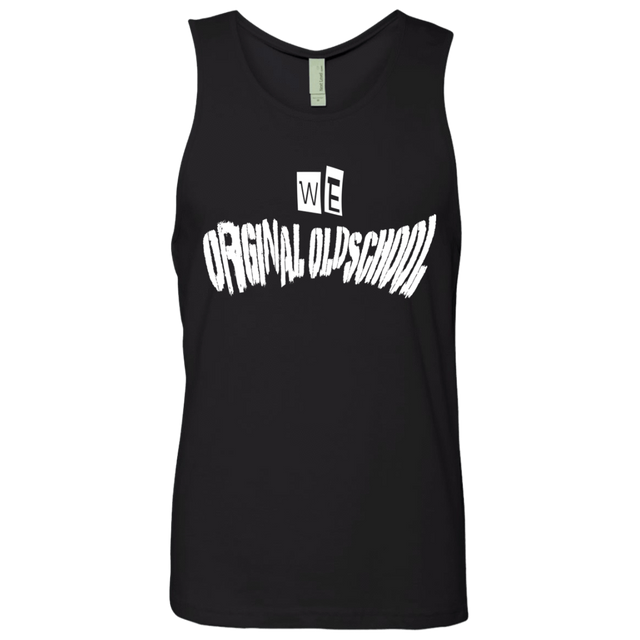 T-Shirts Black / S Oldschool Men's Premium Tank Top