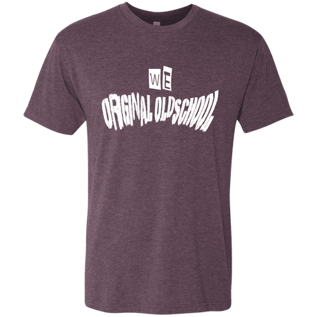 T-Shirts Vintage Purple / S Oldschool Men's Triblend T-Shirt