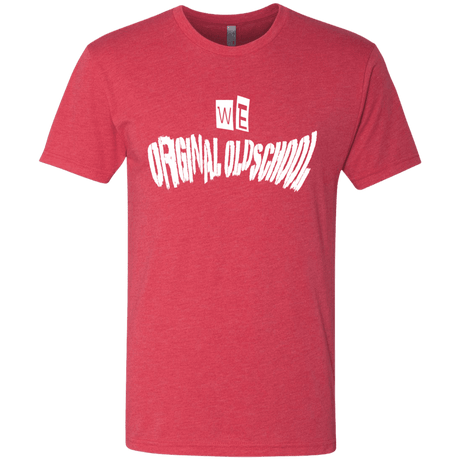 T-Shirts Vintage Red / S Oldschool Men's Triblend T-Shirt