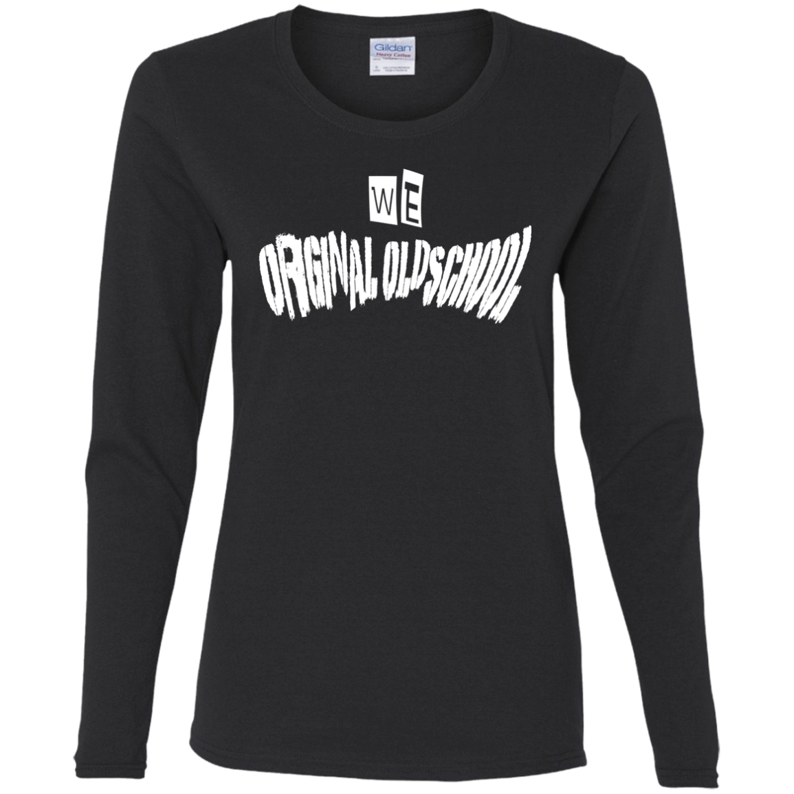 T-Shirts Black / S Oldschool Women's Long Sleeve T-Shirt