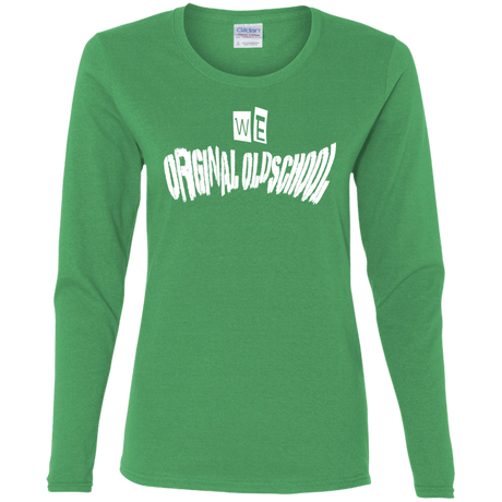 T-Shirts Irish Green / S Oldschool Women's Long Sleeve T-Shirt