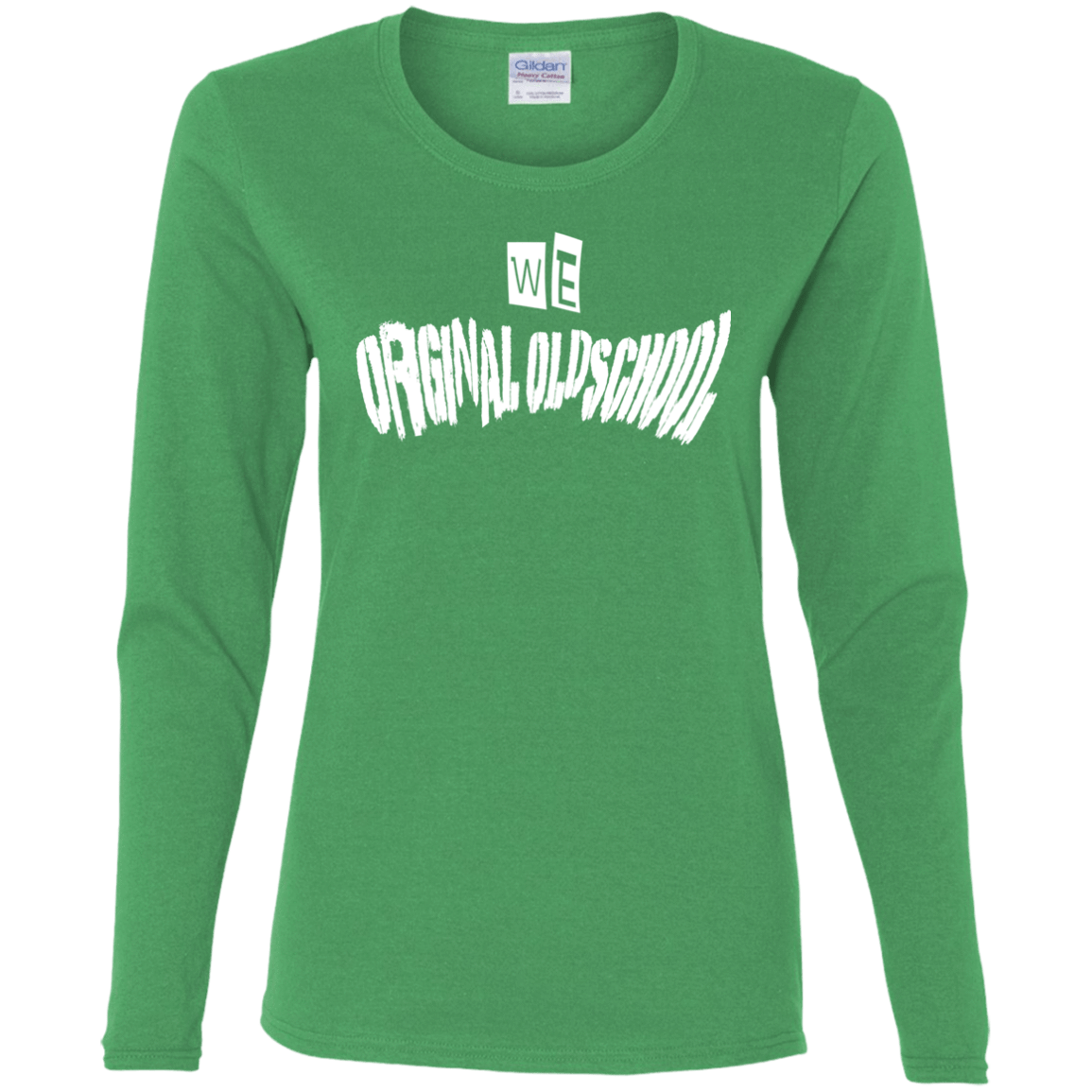 T-Shirts Irish Green / S Oldschool Women's Long Sleeve T-Shirt