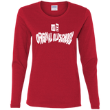 T-Shirts Red / S Oldschool Women's Long Sleeve T-Shirt