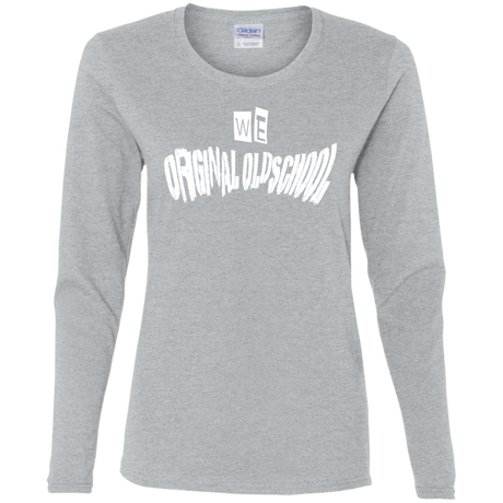 T-Shirts Sport Grey / S Oldschool Women's Long Sleeve T-Shirt