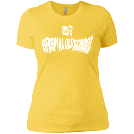 T-Shirts Vibrant Yellow / X-Small Oldschool Women's Premium T-Shirt